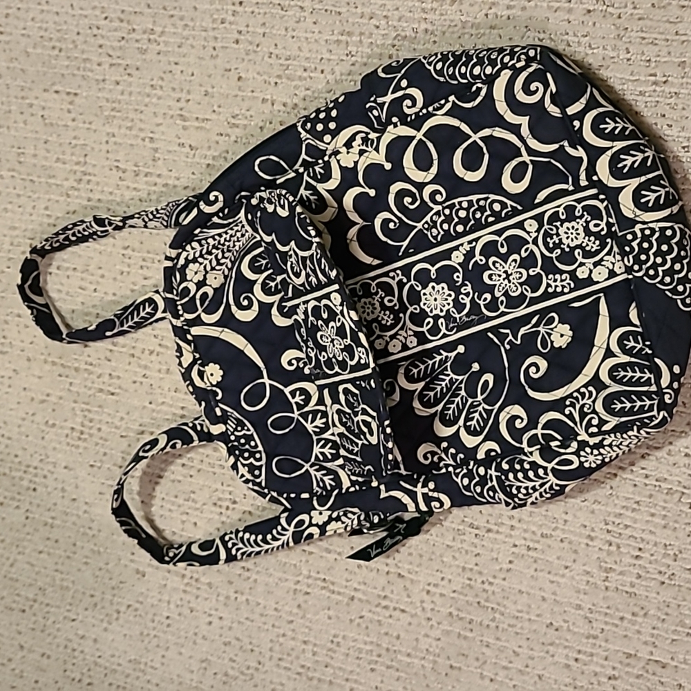 Navy/White Backpack